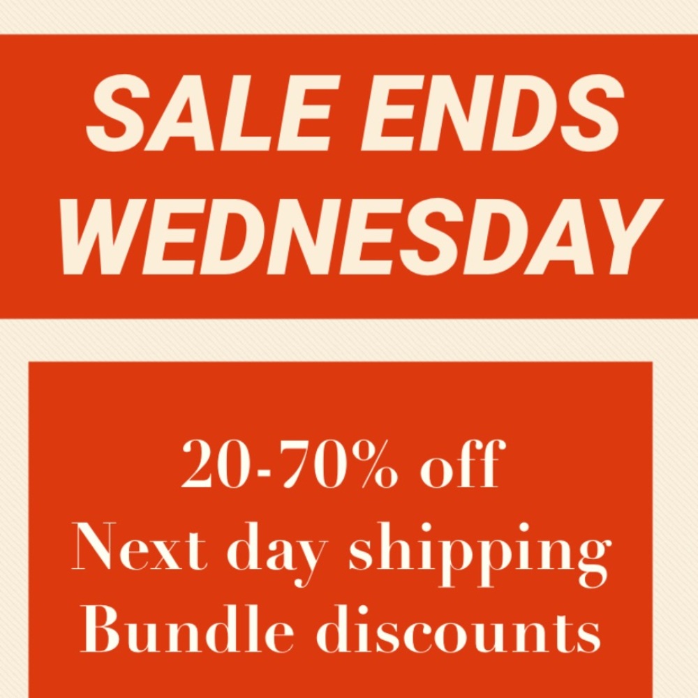 SALE ENDS 1/3: BUNDLE, OFFER, SAVE
